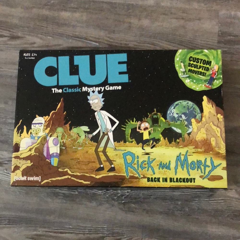 Rick and Morty CLUE